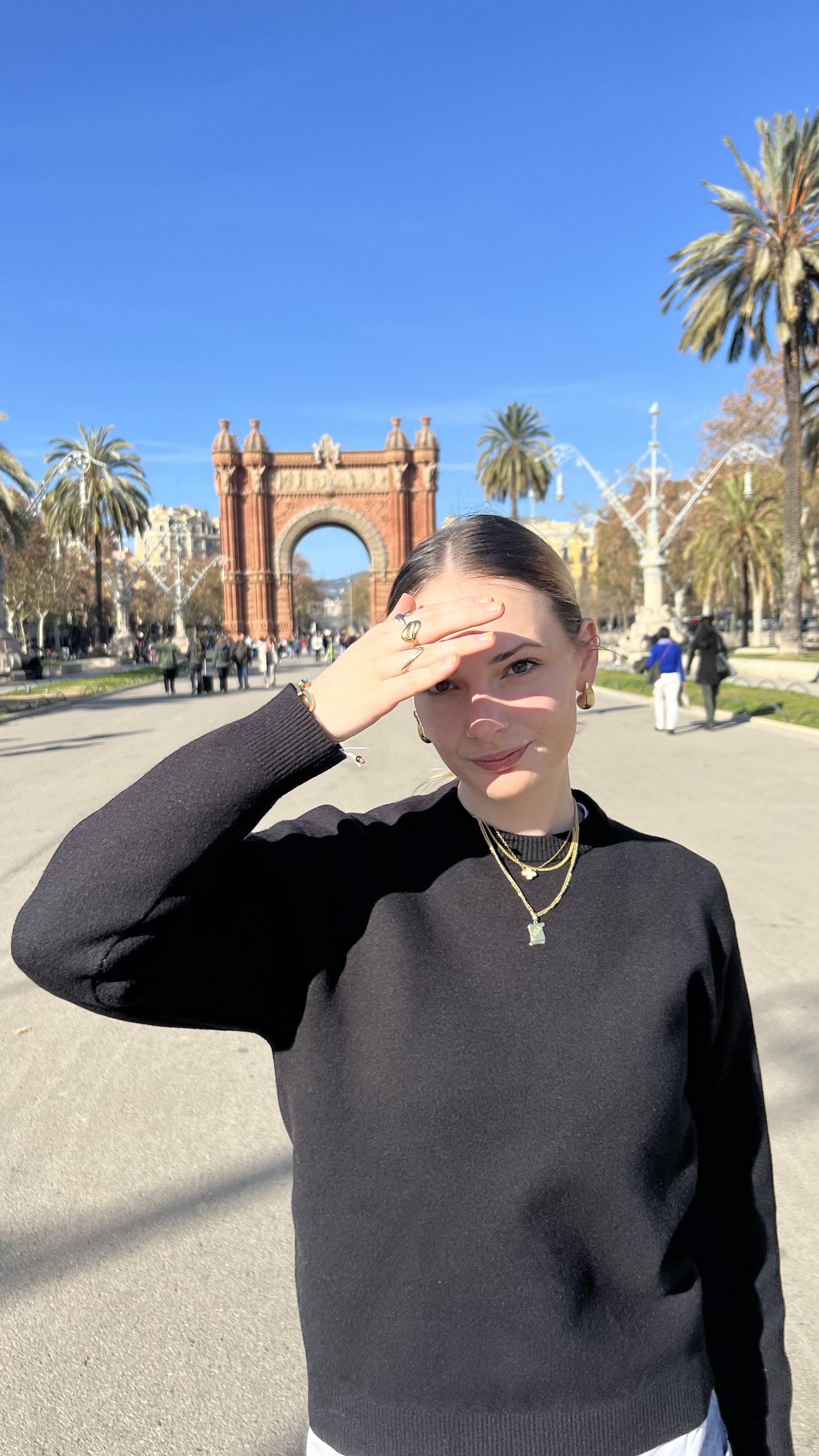Zsófia in Barcelona